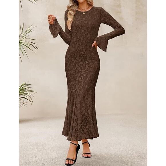 Womens Leopard Print Bodycon Mobwife Office Siren Sexy Ruched Maxi Dress Large - Picture 4 of 8